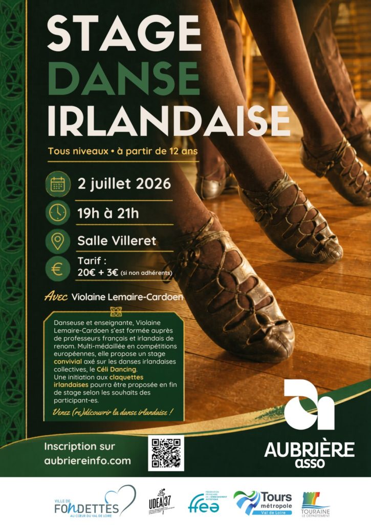 stage danse irlandaise